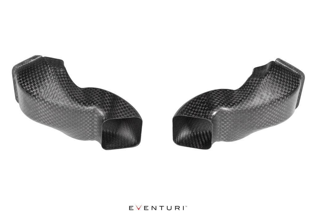 Kies-Motorsports iND Distribution Eventuri BMW G87 M2 Black Carbon Intake Scoop Set