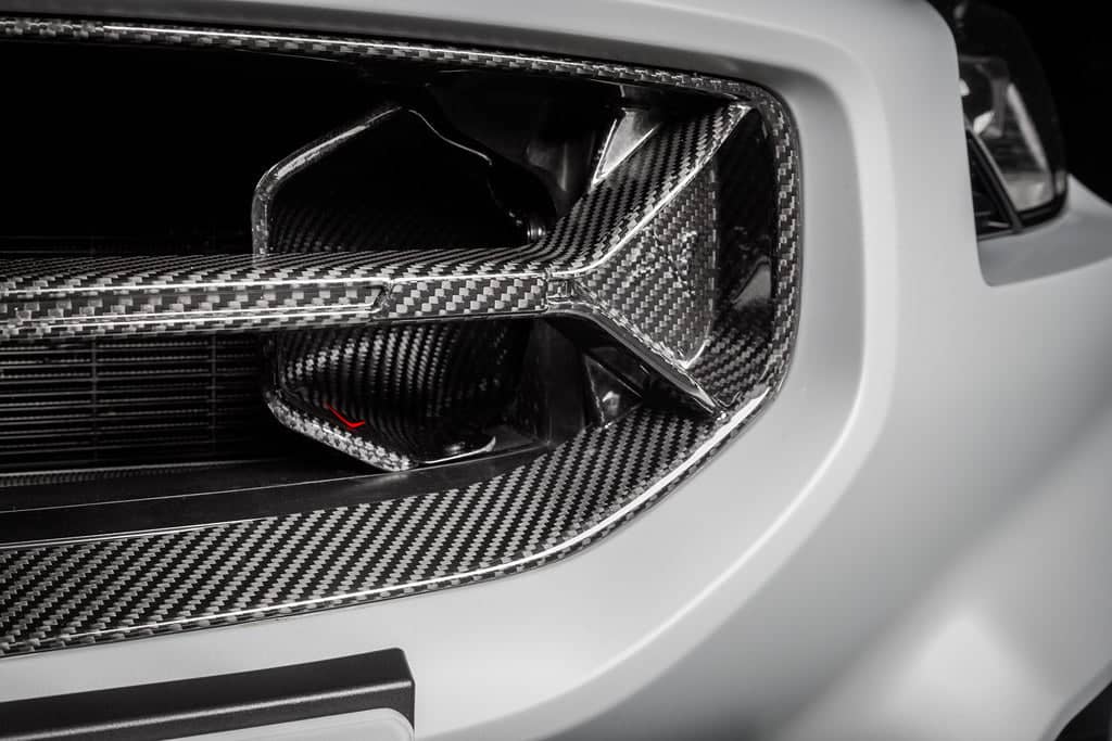 Kies-Motorsports iND Distribution Eventuri BMW G87 M2 Black Carbon Intake Scoop Set
