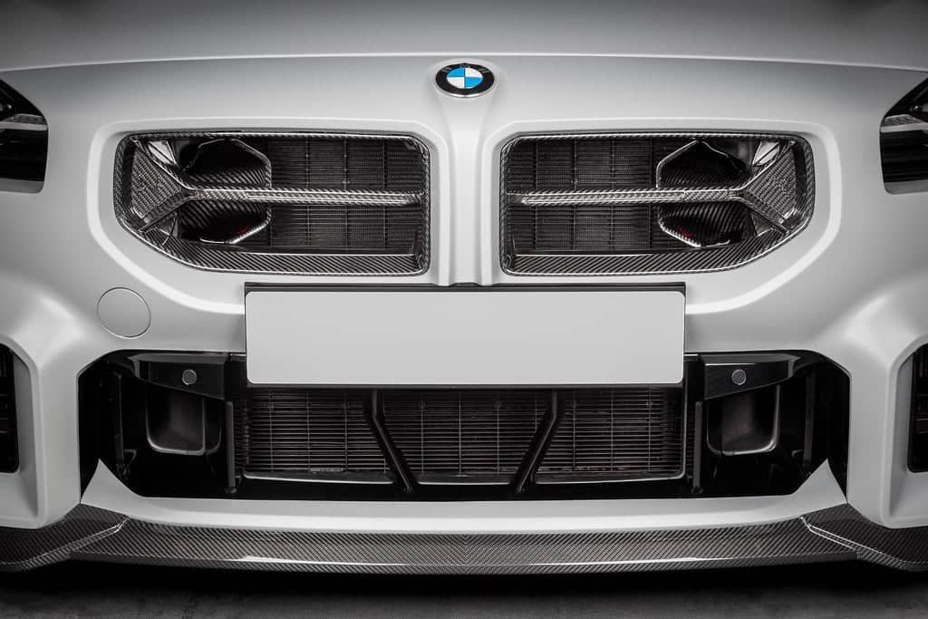 Kies-Motorsports iND Distribution Eventuri BMW G87 M2 Black Carbon Intake Scoop Set