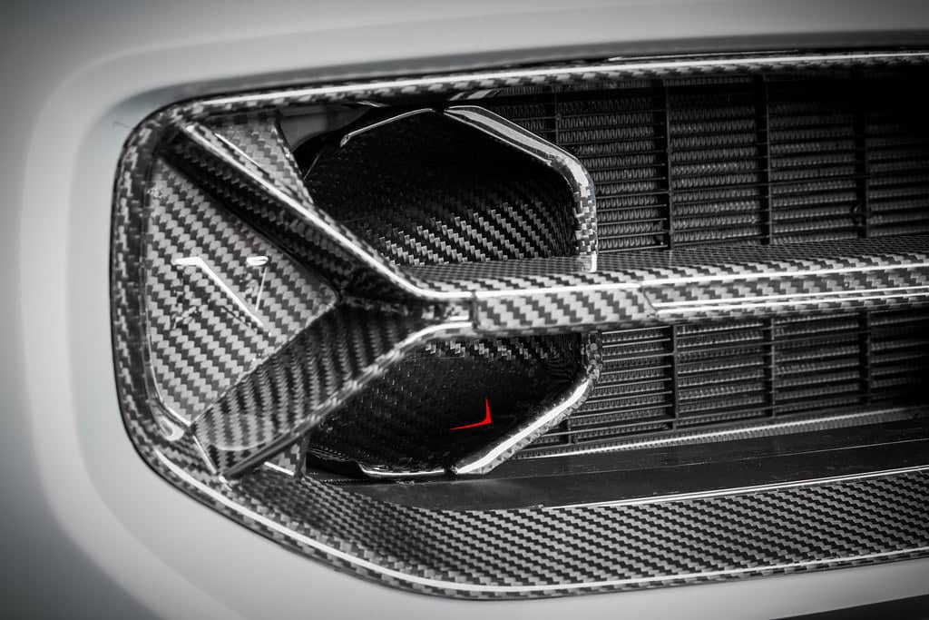 Kies-Motorsports iND Distribution Eventuri BMW G87 M2 Black Carbon Intake Scoop Set