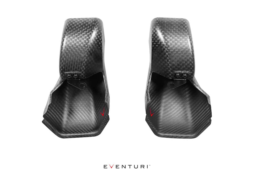 Kies-Motorsports iND Distribution Eventuri BMW G87 M2 Black Carbon Intake Scoop Set