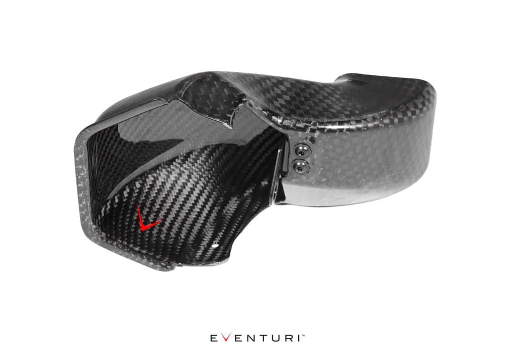 Kies-Motorsports iND Distribution Eventuri BMW G87 M2 Black Carbon Intake Scoop Set