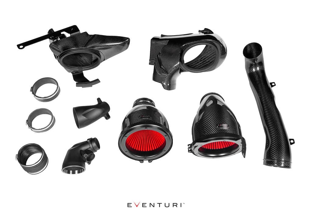 Kies-Motorsports iND Distribution Eventuri BMW G8X M2 / M3 / M4 Black Carbon Intake System - V2 Main image