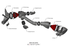 Kies-Motorsports iND Distribution Eventuri BMW G8X M2 / M3 / M4 Black Carbon Intake System - V2