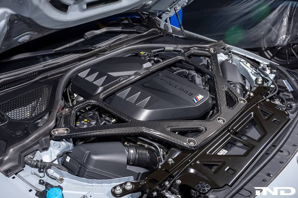 Kies-Motorsports iND Distribution Eventuri BMW G8X M2 / M3 / M4 CSL Carbon Strut Brace