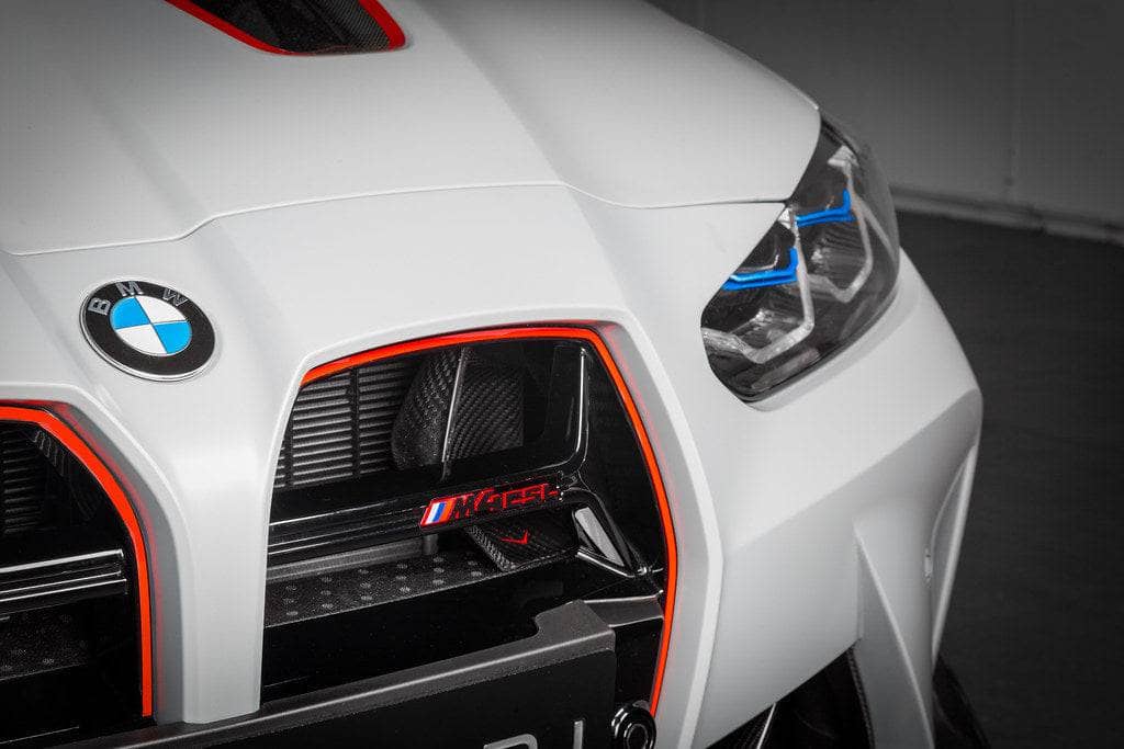 Kies-Motorsports iND Distribution Eventuri BMW G8X M3 / M4 Black Carbon Intake Scoop Set