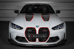 Kies-Motorsports iND Distribution Eventuri BMW G8X M3 / M4 Black Carbon Intake Scoop Set