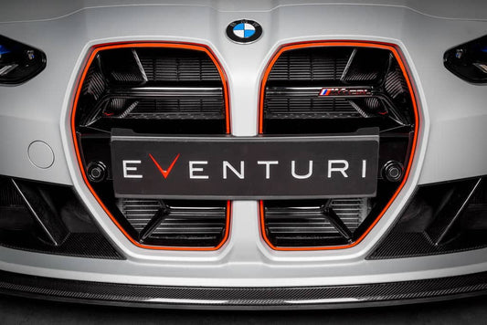 Kies-Motorsports iND Distribution Eventuri BMW G8X M3 / M4 Black Carbon Intake Scoop Set