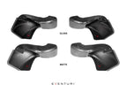 Kies-Motorsports iND Distribution Eventuri BMW G8X M3 / M4 Black Carbon Intake Scoop Set