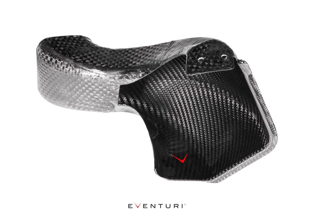 Kies-Motorsports iND Distribution Eventuri BMW G8X M3 / M4 Black Carbon Intake Scoop Set Gloss Carbon