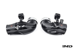 Kies-Motorsports iND Distribution Eventuri BMW G90 / G99 M5 (S68) Carbon Turbo Inlet Set