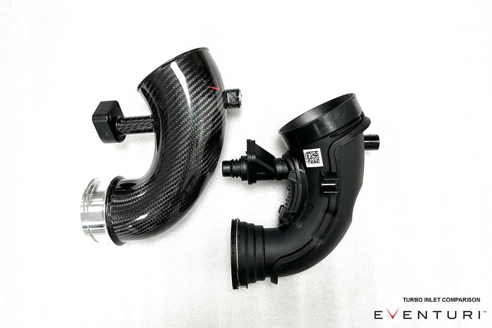 Kies-Motorsports iND Distribution Eventuri BMW G90 / G99 M5 (S68) Carbon Turbo Inlet Set