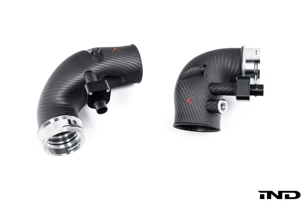 Kies-Motorsports iND Distribution Eventuri BMW G90 / G99 M5 (S68) Carbon Turbo Inlet Set