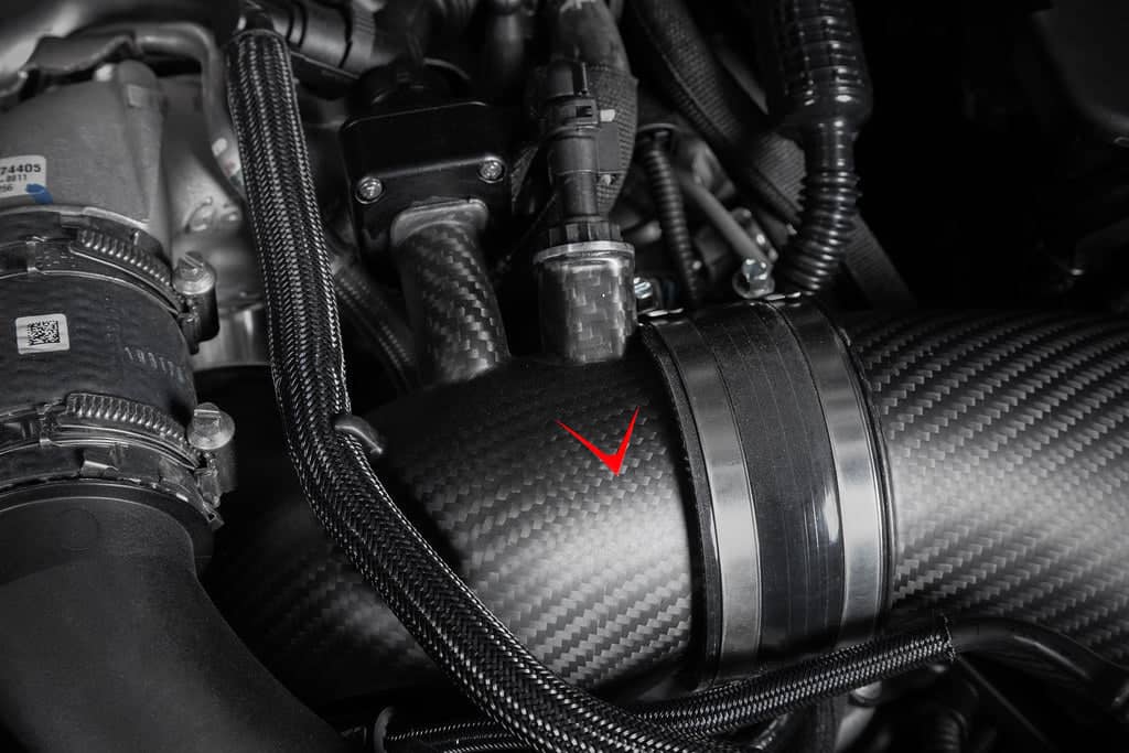 Kies-Motorsports iND Distribution Eventuri BMW G90 / G99 M5 (S68) Carbon Turbo Inlet Set