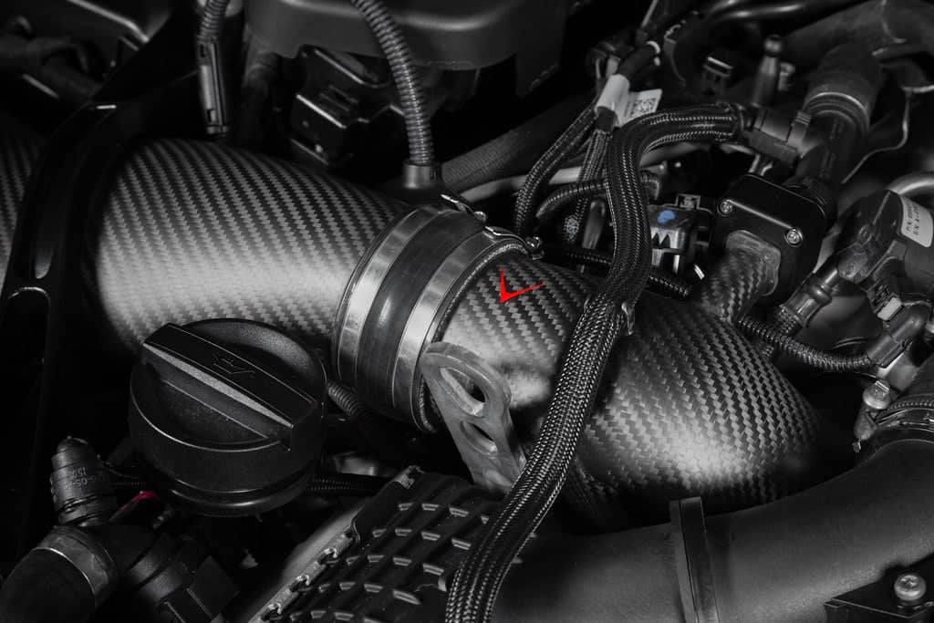 Kies-Motorsports iND Distribution Eventuri BMW G90 / G99 M5 (S68) Carbon Turbo Inlet Set
