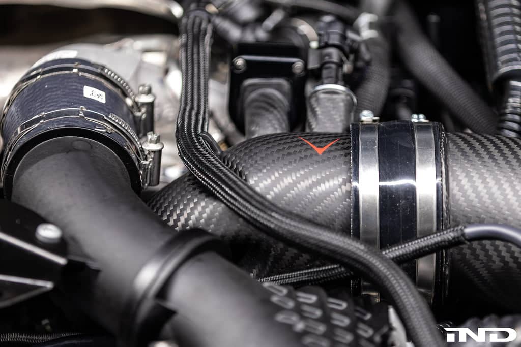 Kies-Motorsports iND Distribution Eventuri BMW G90 / G99 M5 (S68) Carbon Turbo Inlet Set