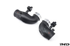 Kies-Motorsports iND Distribution Eventuri BMW G90 / G99 M5 (S68) Carbon Turbo Inlet Set Matte Carbon