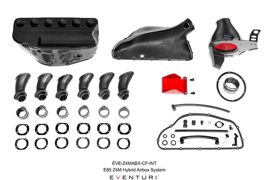Kies-Motorsports IND Distribution Eventuri E85 / E86 Z4M Hybrid Carbon Airbox System