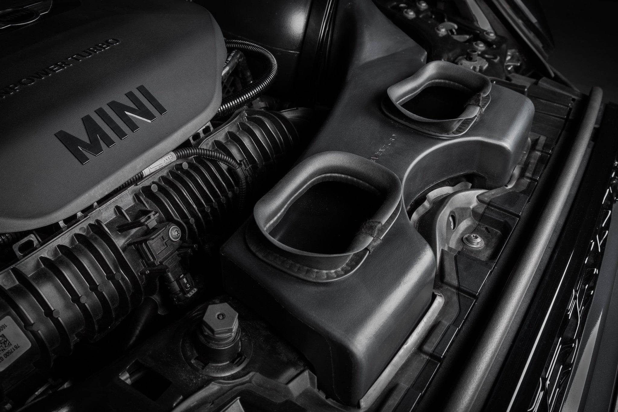 Kies-Motorsports iND Distribution Eventuri F56 Mini Cooper S Plastic Intake + Carbon Scoop
