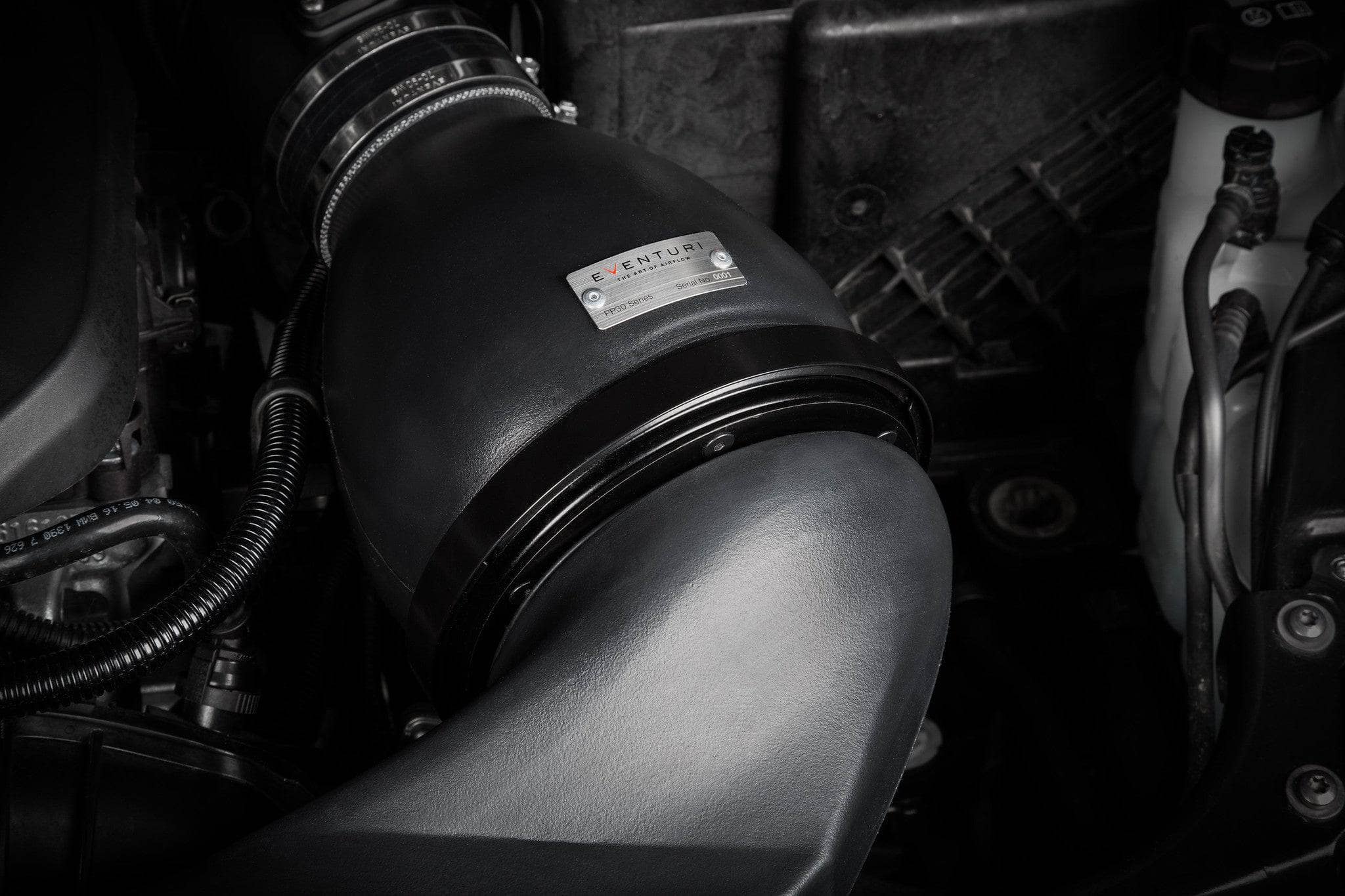 Kies-Motorsports iND Distribution Eventuri F56 Mini Cooper S Plastic Intake + Carbon Scoop