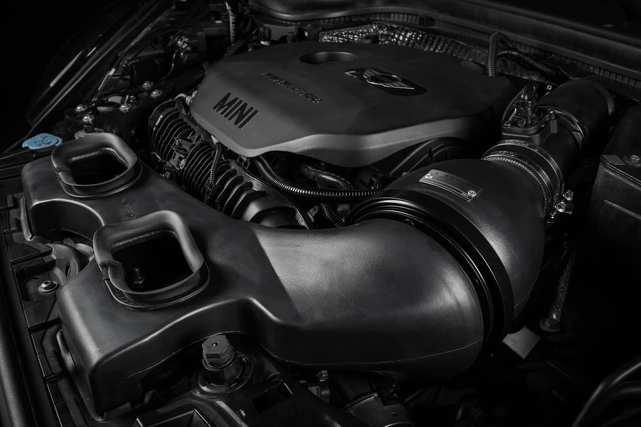 Kies-Motorsports iND Distribution Eventuri F56 Mini Cooper S Plastic Intake + Carbon Scoop