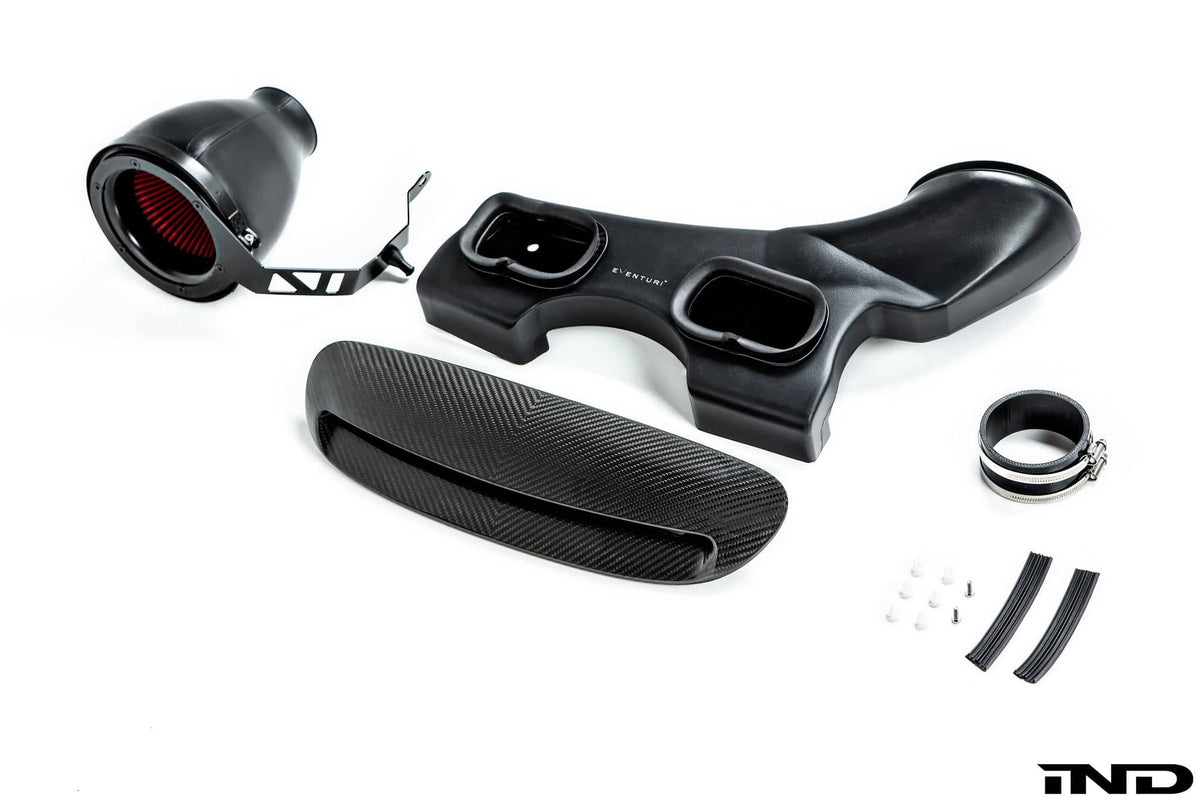 Kies-Motorsports iND Distribution Eventuri F56 Mini Cooper S Plastic Intake + Carbon Scoop Main image