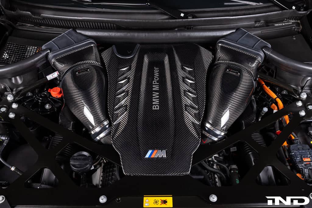 Kies-Motorsports iND Distribution Eventuri F9X X5M / X6M / G09 XM / M60i LCI Carbon Turbo Inlet Set