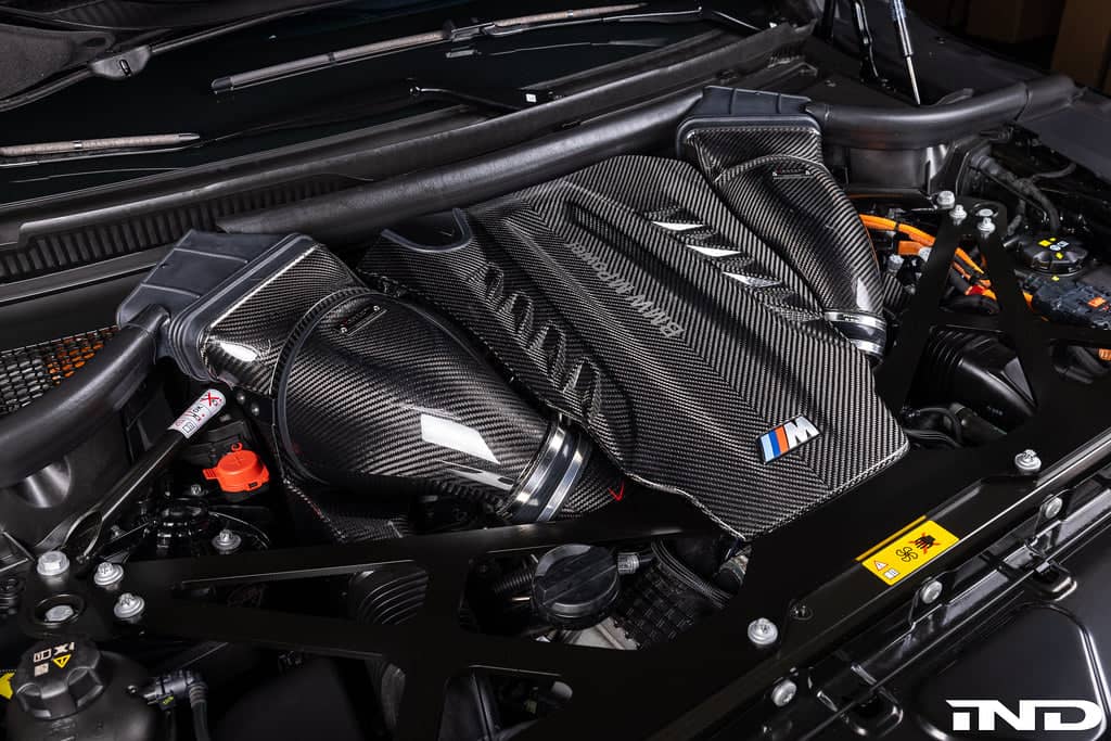 Kies-Motorsports iND Distribution Eventuri F9X X5M / X6M / G09 XM / M60i LCI Carbon Turbo Inlet Set