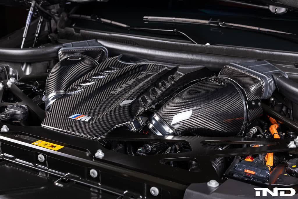 Kies-Motorsports iND Distribution Eventuri F9X X5M / X6M / G09 XM / M60i LCI Carbon Turbo Inlet Set