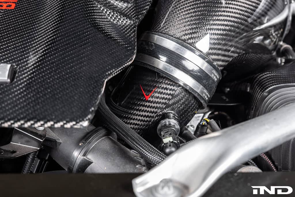 Kies-Motorsports iND Distribution Eventuri F9X X5M / X6M / G09 XM / M60i LCI Carbon Turbo Inlet Set