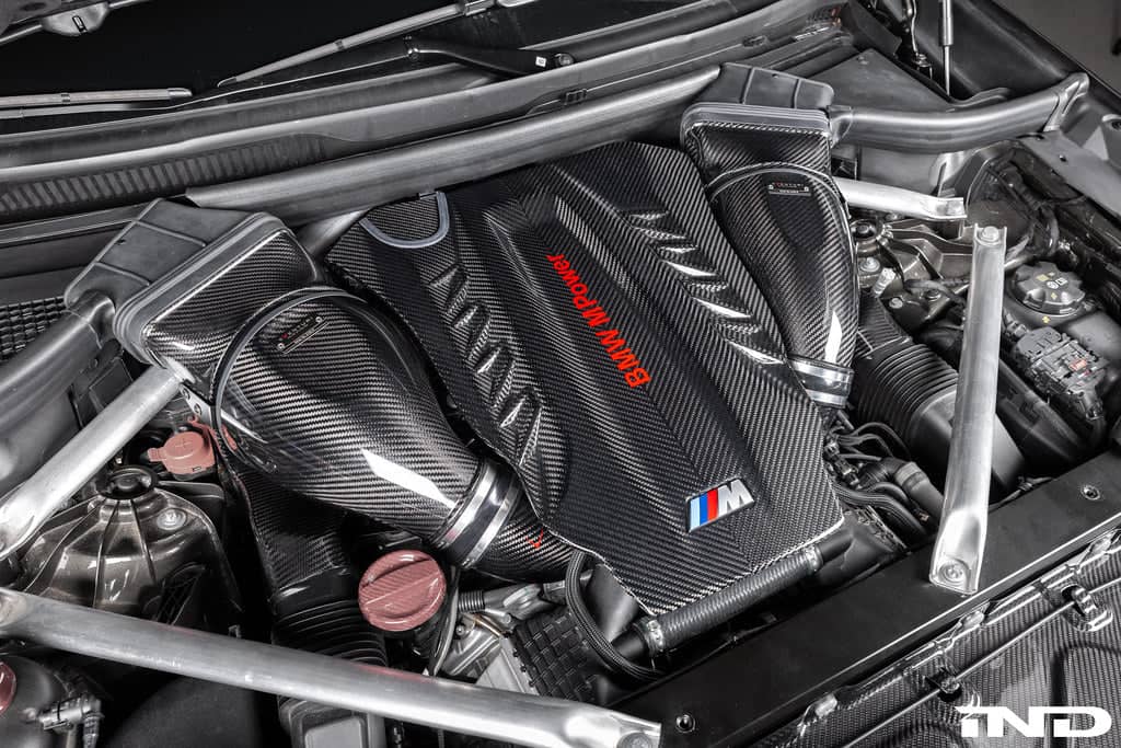 Kies-Motorsports iND Distribution Eventuri F9X X5M / X6M / G09 XM / M60i LCI Carbon Turbo Inlet Set