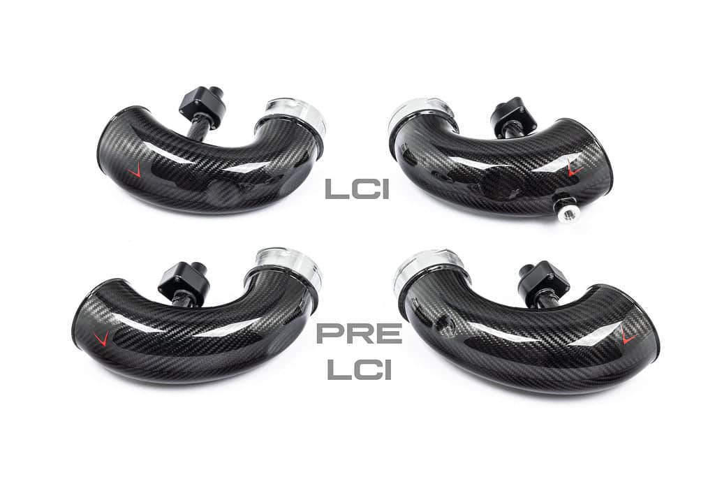 Kies-Motorsports iND Distribution Eventuri F9X X5M / X6M / G09 XM / M60i LCI Carbon Turbo Inlet Set