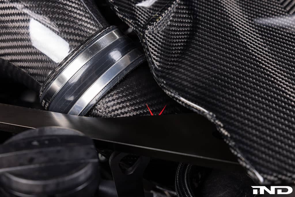 Kies-Motorsports iND Distribution Eventuri F9X X5M / X6M / G09 XM / M60i LCI Carbon Turbo Inlet Set