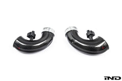 Kies-Motorsports iND Distribution Eventuri F9X X5M / X6M Pre-LCI Carbon Turbo Inlet Set