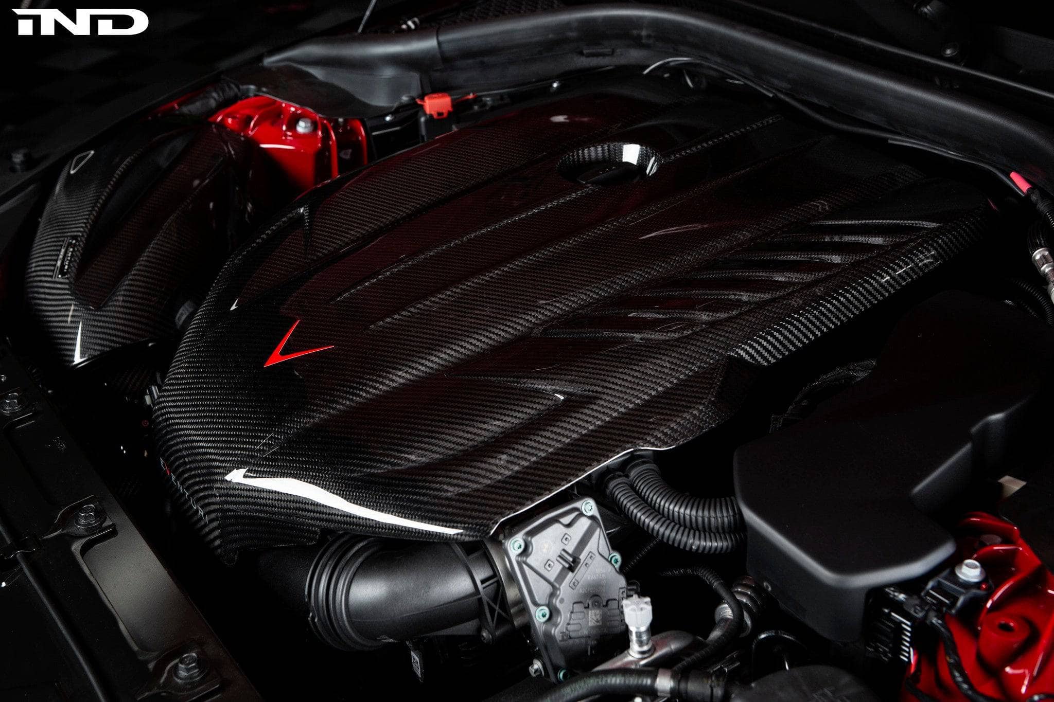 Kies-Motorsports iND Distribution Eventuri G29 Z4 / A90 Supra (B58) Black Carbon Engine Cover