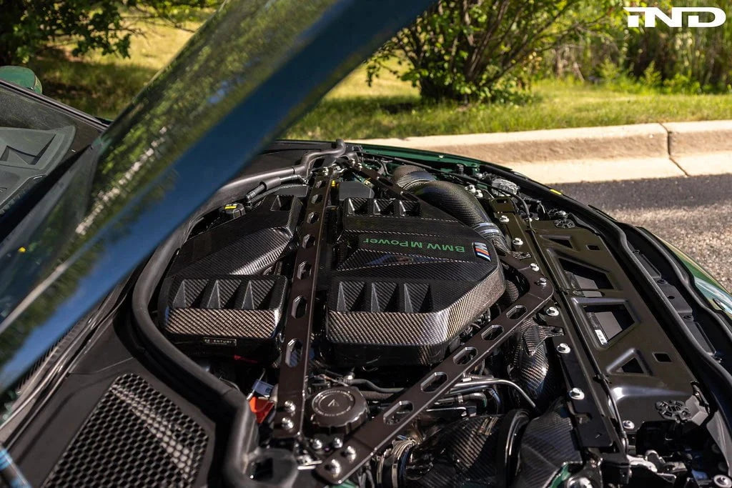 Kies-Motorsports iND Distribution Eventuri G8X M2 / M3 / M4 S58 Black Carbon Engine Cover