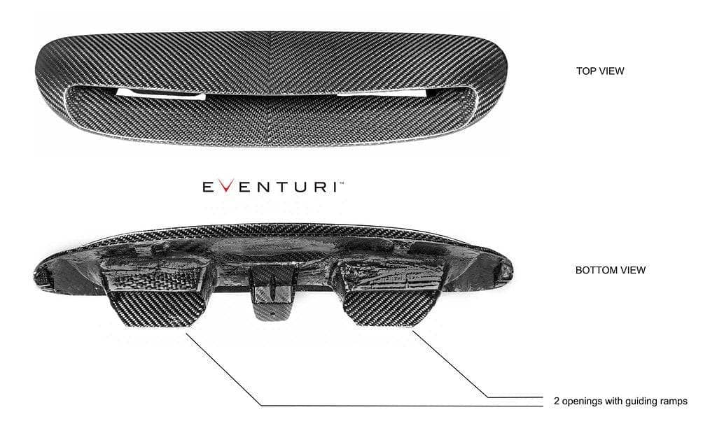 Kies-Motorsports iND Distribution Eventuri Mini F56 JCW GP3 / F54 JCW Clubman 306HP Black Carbon Intake System