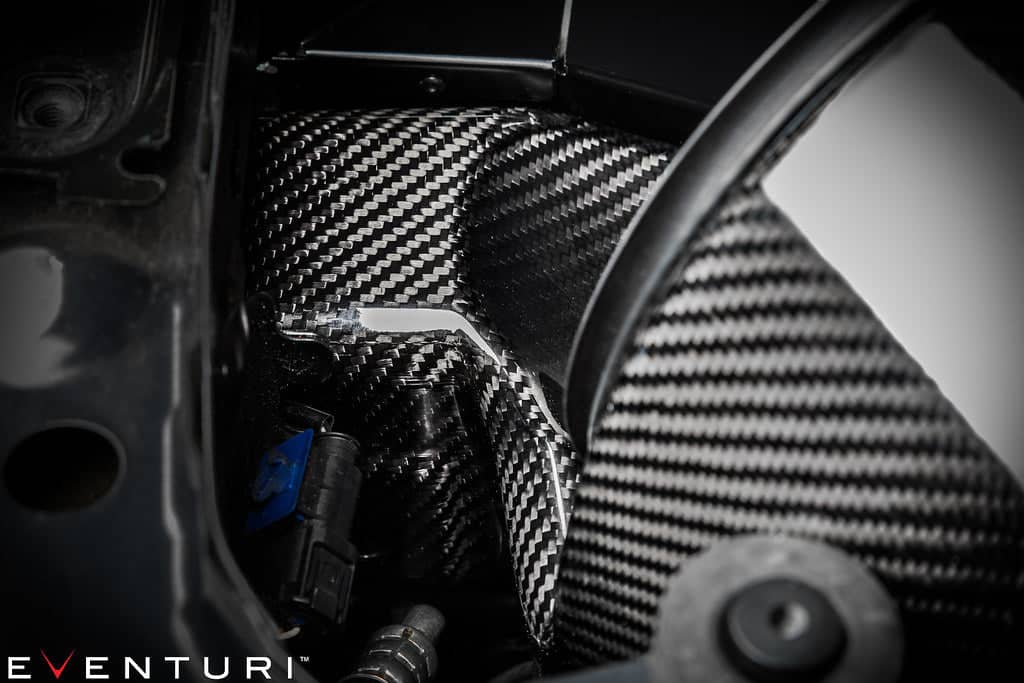 Kies-Motorsports iND Distribution Eventuri N55 Sealed Carbon Duct for V1 Intake System