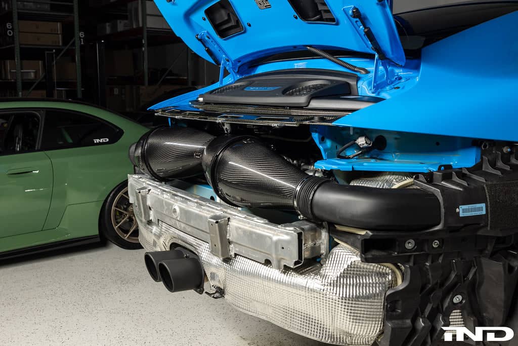 Kies-Motorsports iND Distribution Eventuri Porsche 991.1 / 991.2 GT3 RS Black Carbon Intake System