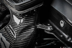Kies-Motorsports iND Distribution Eventuri Porsche 991 991.2 Turbo / Turbo S Black Carbon Intake System