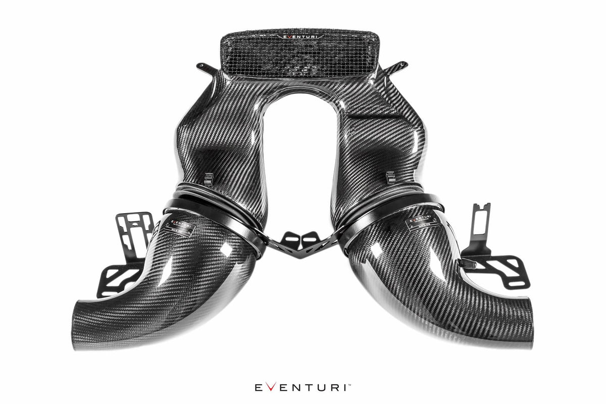 Kies-Motorsports iND Distribution Eventuri Porsche 991 991.2 Turbo / Turbo S Black Carbon Intake System