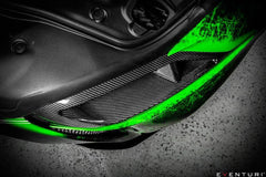 Kies-Motorsports iND Distribution Eventuri Toyota A90 Supra Black Carbon Headlamp Race Duct