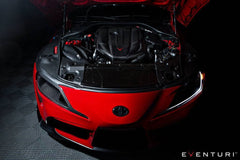 Kies-Motorsports iND Distribution Eventuri Toyota A90 Supra Black Carbon Headlamp Race Duct