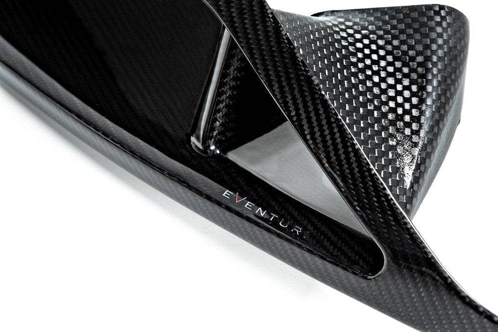 Kies-Motorsports iND Distribution Eventuri Toyota A90 Supra Black Carbon Headlamp Race Duct