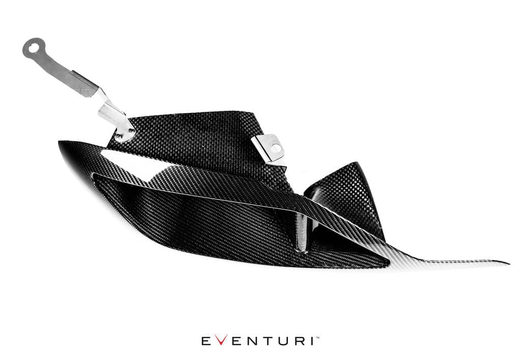 Kies-Motorsports iND Distribution Eventuri Toyota A90 Supra Black Carbon Headlamp Race Duct
