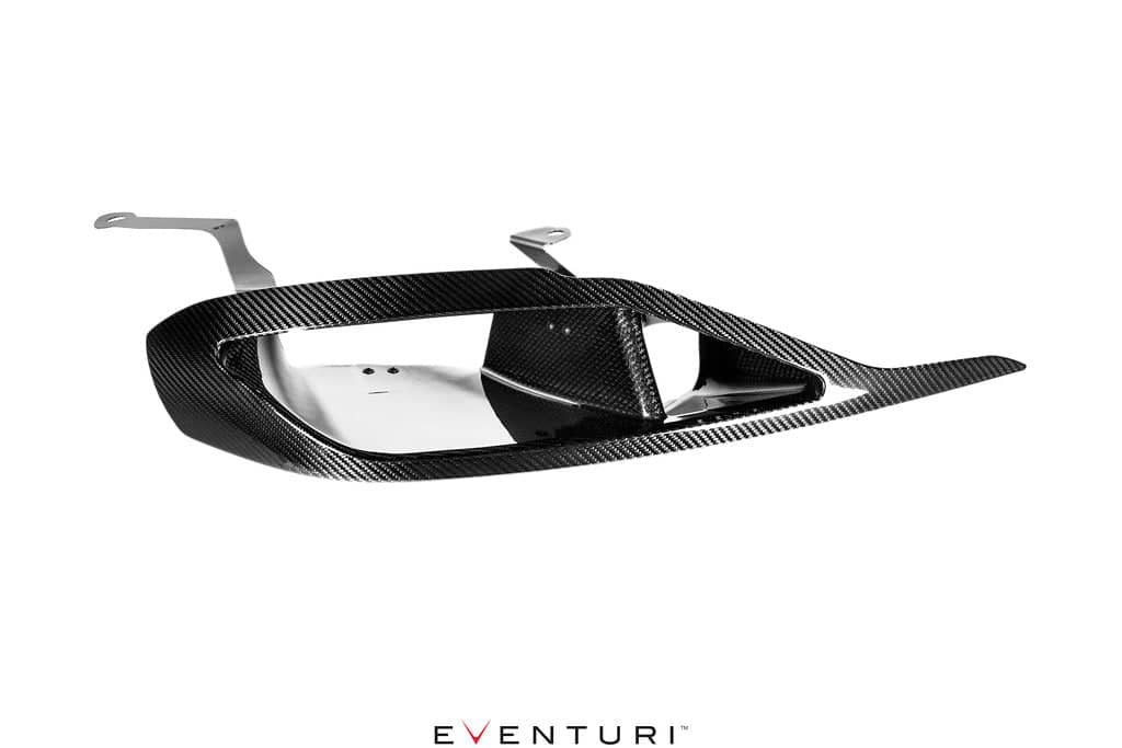 Kies-Motorsports iND Distribution Eventuri Toyota A90 Supra Black Carbon Headlamp Race Duct