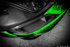 Kies-Motorsports iND Distribution Eventuri Toyota A90 Supra Black Carbon Headlamp Race Duct