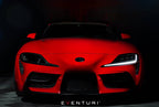 Kies-Motorsports iND Distribution Eventuri Toyota A90 Supra Black Carbon Headlamp Race Duct
