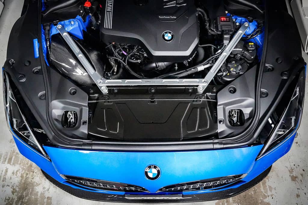 Eventuri Toyota A90 Supra / G29 Z4 (B48) Black Carbon Intake System Secondary image