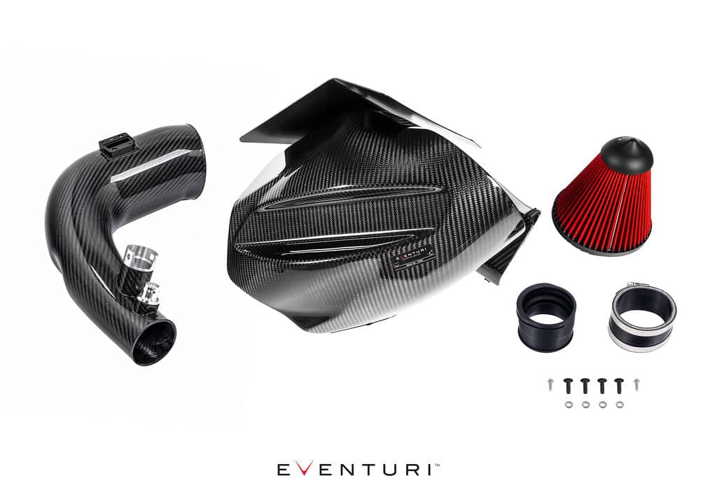 Kies-Motorsports iND Distribution Eventuri Toyota A90 Supra / G29 Z4 (B48) Black Carbon Intake System Main image